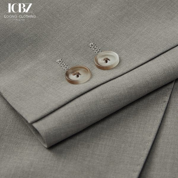 Business suit handsome groomsman banquet high-end formal men 3 pieces (复制) (复制) - 图片 3